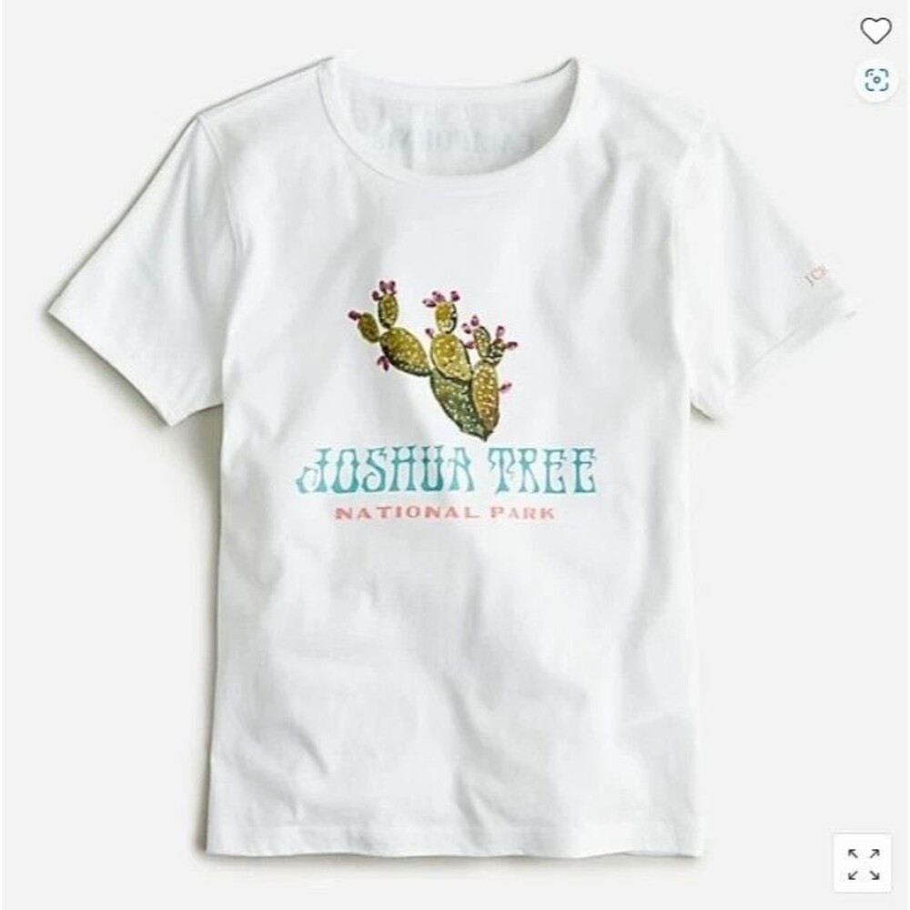 J.Crew Joshua Tree National Park Cactus Tee Sz S NWOT